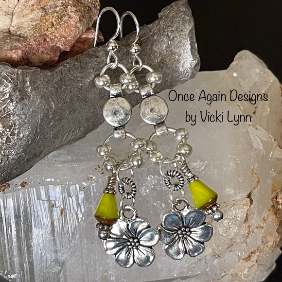 ARTISAN Earrings - “All Things Beautiful” Dangles - Picture 2 of 7